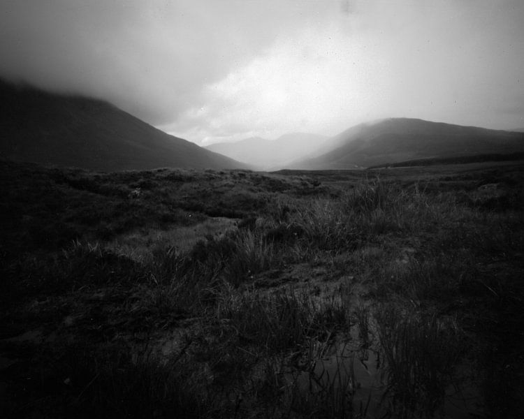 The fields of Bealach a Mhaim, Isle of Skye van Mark van Hattem
