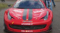 voorkant van een Ferrari