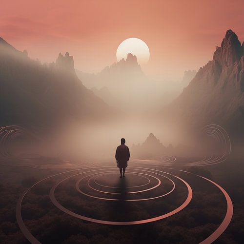 Jardin zen (6) - Circle Mountains