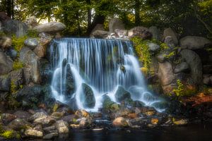 Waterval in Sonsbeek Park van Tim Abeln