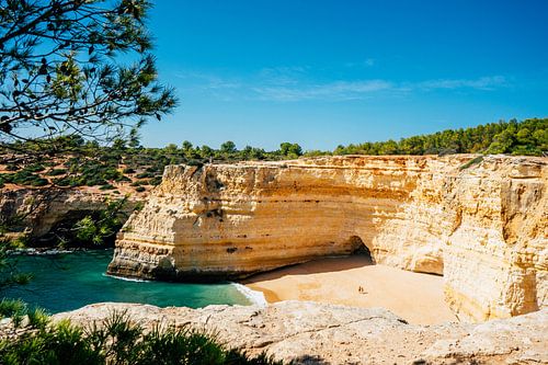 Beach Portugal from above | Travel photography Algarve