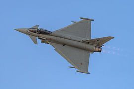 Vorbeiflug am italienischen Eurofighter Typhoon Display Team. von Jaap van den Berg