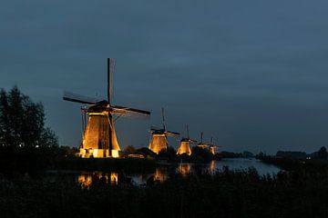 Mühlen, Kinderdijk von Cécile den Ouden