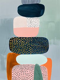 Moderne et abstrait empilé sur Studio Allee