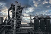 Parties d'un ancien site industriel