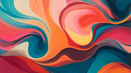 Energieke kleurenfusie 1