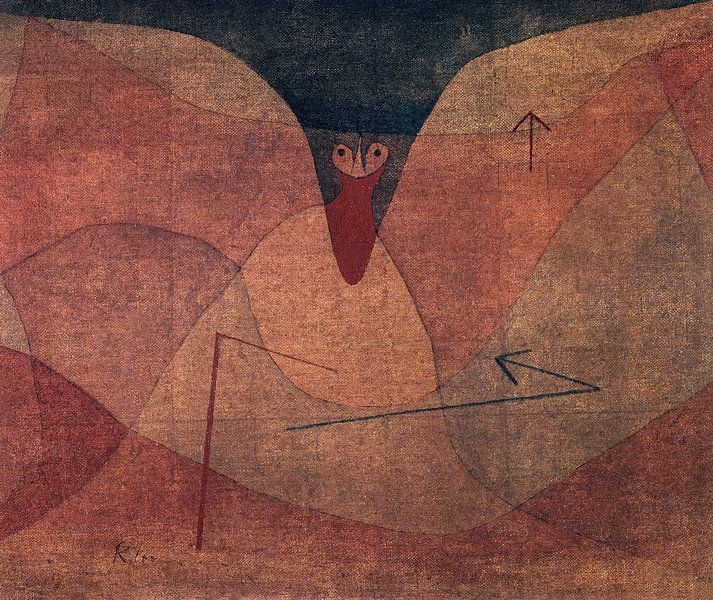 Aviatic Evolution (1934) painting by Paul Klee. by Studio POPPY