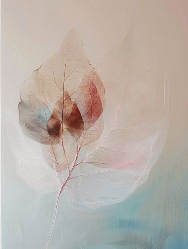 Japandi botanisch in pastelkleuren