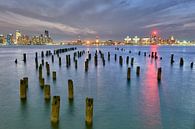 Blick auf den Hudson River (2) von Peter Postmus Miniaturansicht