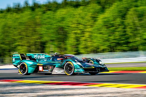 De Aston Martin Valkyrie-hypercar op Spa-Francorchamps