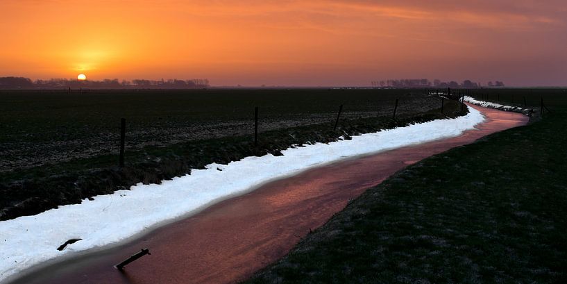 Winters dooilandschap van Art by Fokje
