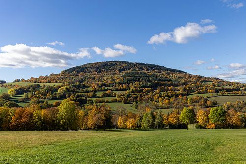 Herfstgoud in het Ertsgebergte