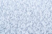 De magie van de vorst, abstracte winterse rijp van dichtbij