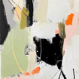 Peinture abstraite moderne sur IamHome Studio