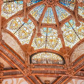 Castells of Light - Die Decke des Hospital de Sant Pau von Femke Ketelaar