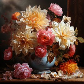 Flowers in Decay by Sven van der Wal