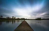 View from a bridge/jetty over a lake by Rouzbeh Tahmassian thumbnail