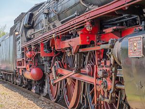 old steamtrain sur Chris van Es