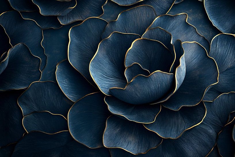 Petals of midnight by Floral Abstractions