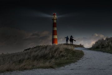 The lighthouse will guide you home van Eilandkarakters Ameland
