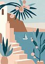 Santorini 01 van Katarzyna Gąsiorowska thumbnail