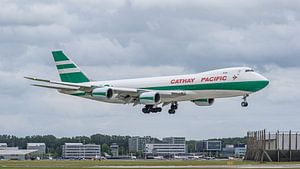 Cathay Pacific Cargo Boeing 747-8 Frachtflugzeug.