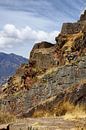 Die Ruinen von Pisac in Peru von Yvonne Smits Miniaturansicht