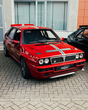 Red Rally Icon: Maturo Lancia Delta HF Integrale