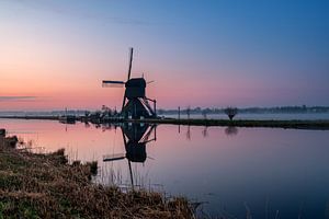 Windmolens in de ochtend van Maikel Brands