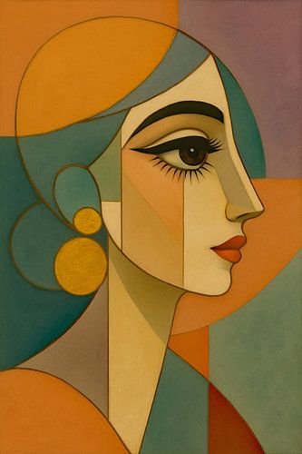 Abstract Portret Zaya