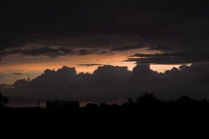 Untergehende Sonne