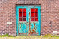 Urbex - Verroeste dubbele deur