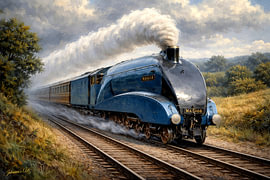 Locomotives Through History – 1930 – The Mallard – LNER Class A4