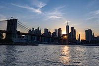 Sonnenuntergang in New York City