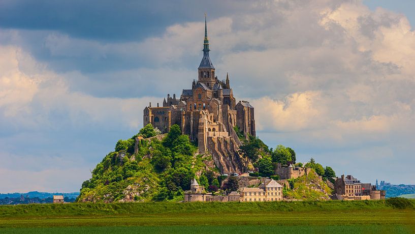 Mont Saint-Michel, Normandie, Frankreich von Henk Meijer Photography