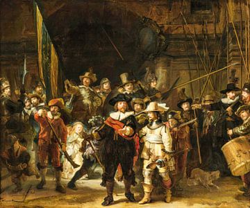 Night Watch (Rembrandt Van Rijn) by Art Market