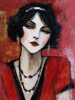 Femme rouge