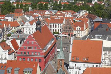 Oude binnenstad, Greifswald, Mecklenburg-Voor-Pommeren