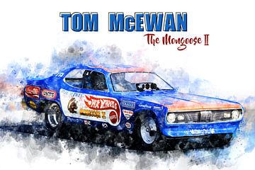 Tom McEwen, The Mongoose 2 mit Titel von Theodor Decker