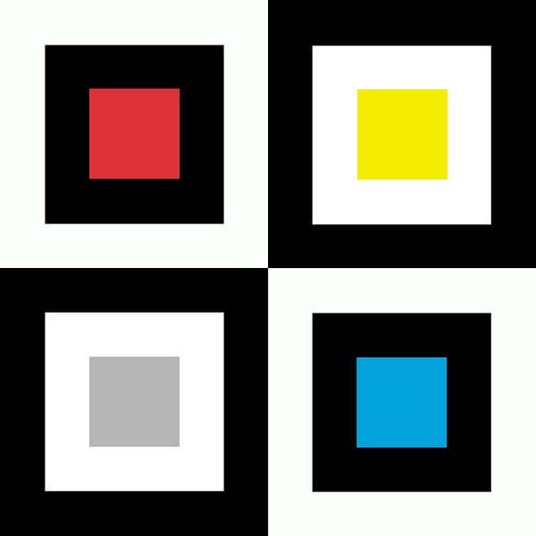 Abstrakte geometrische Formen von Maurice Dawson