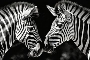 Zebras von Uwe Merkel