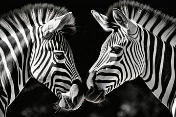 Zebra van Uwe Merkel