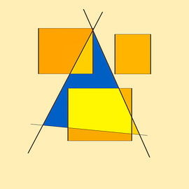 Suprematistische  Kompositionen von Dietmar Meinhardt