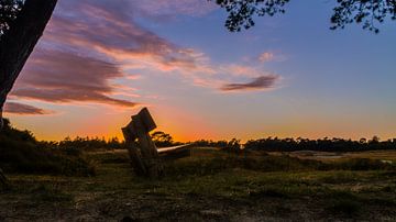 Kleurrijke zonsondergang von Frank Hoekzema