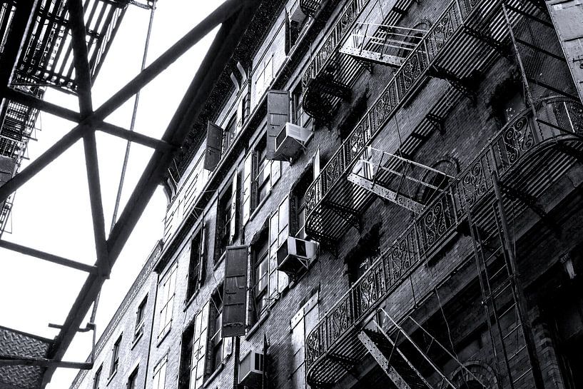 Fire escapes - New York City by Marcel Kerdijk