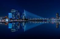 Diamond skyline Erasmusbrug Rotterdam van Manon van Alff thumbnail