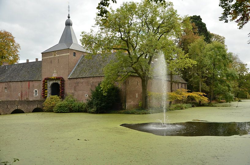 Entrée des jardins du château d'Arcen. par Floor Fotografie