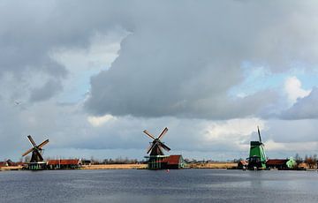 molens  op de Zaanse  Schans  von ton ten  velde