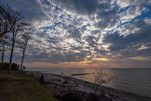 Landschaft an der Küste der Ostsee in Graal-Müritz