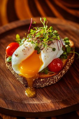 Eggs Benedict op roggebrood - een heerlijk verse traktatie